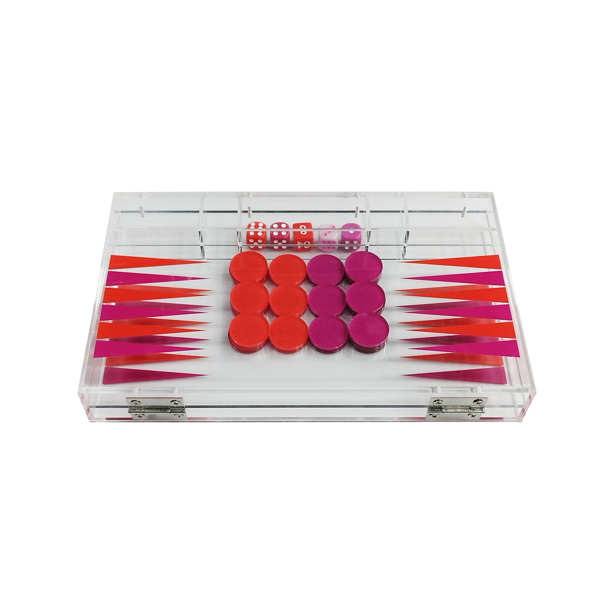 Pink Backgammon Tabletop Game by Ashland®
